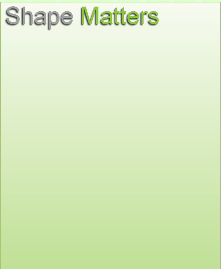Shape Matters